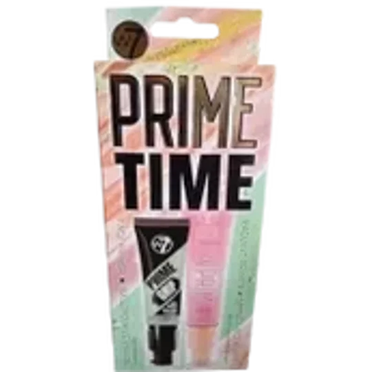 W7 Prime Time Face Primer Glow & Grip Boxed Set