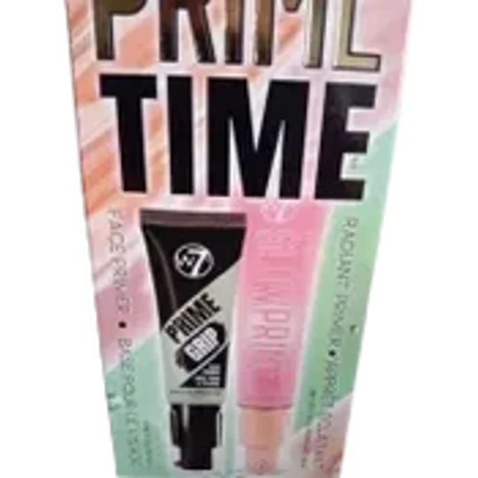 W7 Prime Time Face Primer Glow & Grip Boxed Set