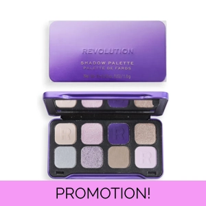 Revolution Forever Dynamic Eyeshadow Palette -  Mesmerized ( Purple/Lilacs )