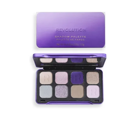 Revolution Forever Dynamic Eyeshadow Palette - Mesmerized ( Purple/Lilacs )
