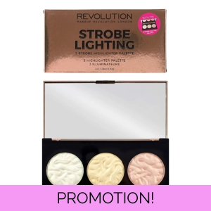 Revolution Makeup Strobe Lighting 3 Strobe Highlighter Palette