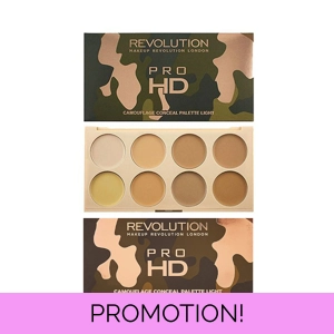 Revolution Pro HD Camouflage Concealer Palette - Light