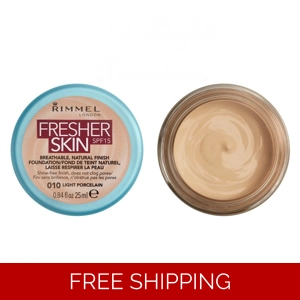 Rimmel Fresher Skin Foundation SPF15 - 010 Light Porcelain