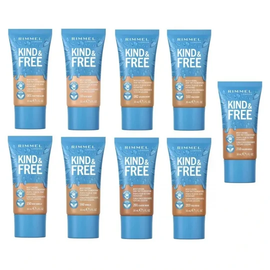 Rimmel Kind & Free Moisturising Skin Tint Foundation - Various Shades