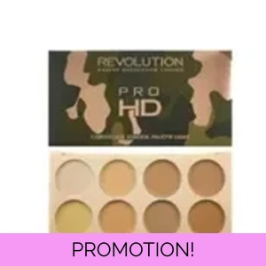 Revolution Pro HD Camouflage Concealer Palette - Light Medium