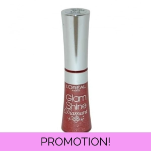 L'Oreal Glam Shine Diamant Lip Gloss - 164 Ruby Carat