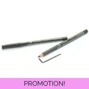 Saffron Waterproof Kohl Eyeliner Pencil ~ Shade 111 Black