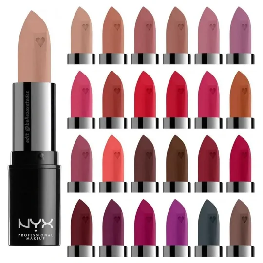 NYX Shout Loud Satin Lipstick - Various Shades