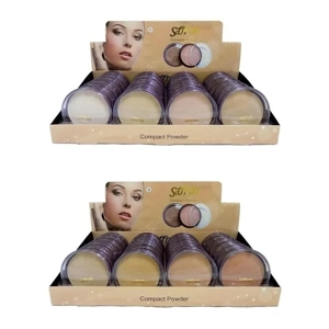 Saffron Compact Pressed Face Powder - Various Shades