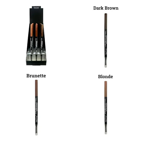 Technic Ultra Fine Micro Brow Pencil - Various Shades