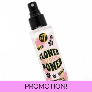 W7 Flower Power Priming & Setting Spray Mist - Peony