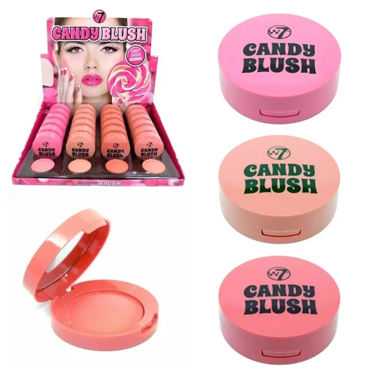W7 Candy Blush Blusher Mirror Compact - Various Shades