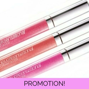 Maybelline Colour Sensational Lip Gloss - Various Shades
