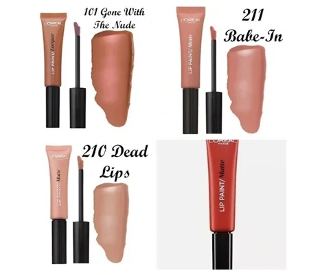L'Oreal Infallible Matte Lip Paint - Various Shades