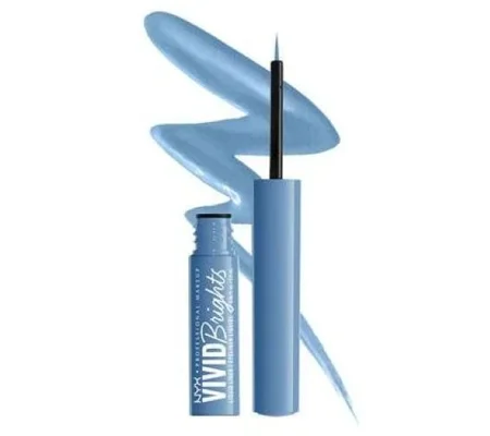 NYX Vivid Brights Liquid Eyeliner - Cobalt Crush
