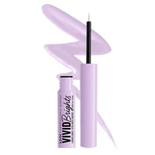 NYX Vivid Brights Liquid Eyeliner - Lilac Link