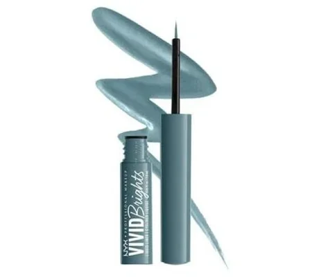 NYX Vivid Brights Liquid Eyeliner - Cyan Simp