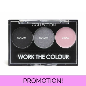 Collection Work the Colour Trio Eyeshadow - Smoke Screen