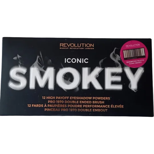 Revolution Makeup Iconic Smokey Eyeshadow Palette