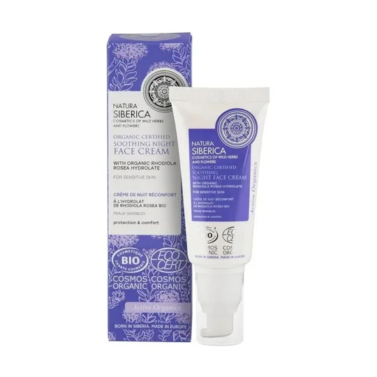 Natura Siberica Soothing Night Cream for Sensitive Skin 50 ml