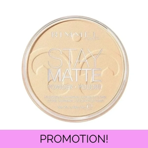 Rimmel Stay Matte Face Powder - 001 Transparent