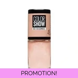 Maybelline Colour Show 60 Seconds Nail Polish - 46 Sugar Crystals