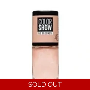 Maybelline Colour Show 60 Seconds Nail Polish - 46 Sugar Crystals