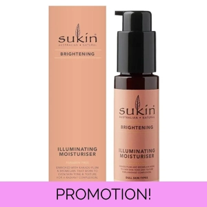 Sukin Brightening Illuminating Moisturiser 60ml