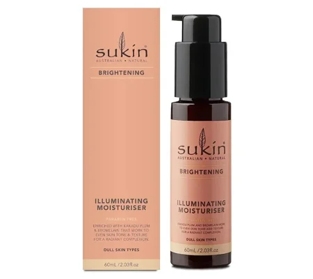 Sukin Brightening Illuminating Moisturiser 60ml
