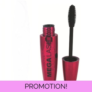 Technic Black Mega Lash Volumising Mascara with Mega Curve Brush 12 ml