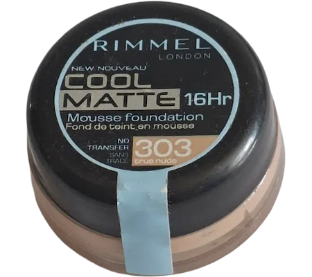 Rimmel Cool Matte 16hr Mousse Foundation - 303 True Nude