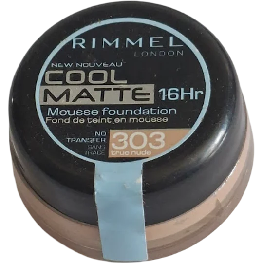 Rimmel Cool Matte 16hr Mousse Foundation - 303 True Nude