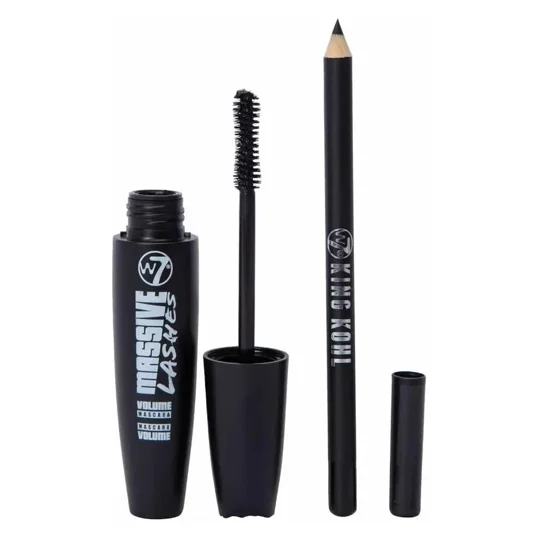 W7 Massive Lashes King Kohl Boxed Gift Set - Mascaras & Eyeliner