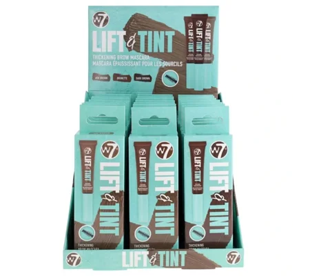 W7 Lift & Tint Thickening Brow Mascara - Various Shades