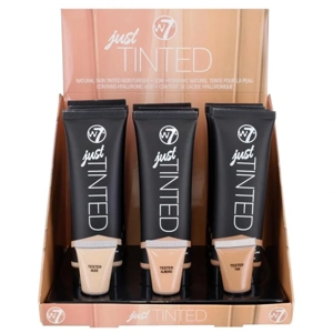 W7 Just Tinted Natural Skin Tinted Moisturiser- Various Shades