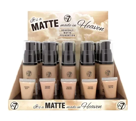 W7 Matte Made in Heaven Foundation - Various Shades