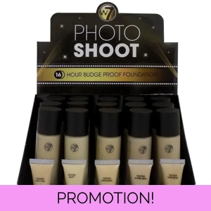 W7 PhotoShoot 16hr Foundation - Various Shades