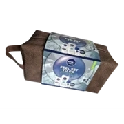 Nivea Men Feel Set To Go Sensitive Wash Kit with Wash Bag