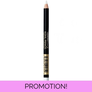White Max Factor Eyeliner Kohl Pencil