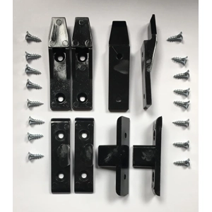 Keku Drop On/Hook On Push in Plinth Fasteners Fittings Pre..