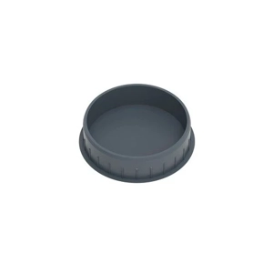 35mm Hinge Blank Cap / Hole Cover Dark Grey 10pk