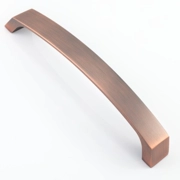 Brushed Copper Drawer Cabinet Door Pull Handle, 128mm