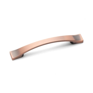 Brushed Copper Strap Handle, 128mm
