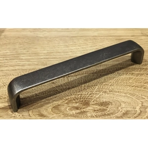 'Regal' Pewter Effect Slim Chunky D Pull Handle 128mm Hole Centres