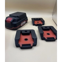 4pcs premium Battery Holder Wall Mount For Parkside 20v Batteries Tool