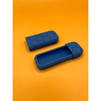 Mini Pocket Rolling Tobacco Case Hard Slide Portable Holder Pre Roll Ups Blue