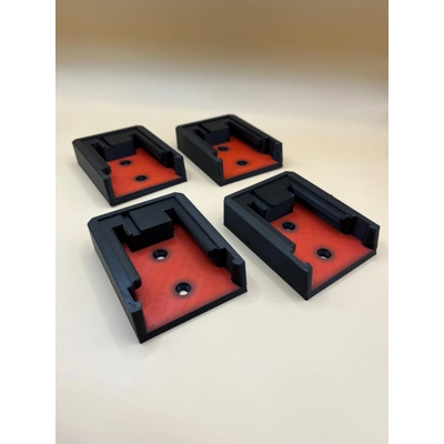4pcs premium Battery Holder Wall Mount For Milwaukee 18v B..
