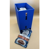 Pet Food Dispenser Cat Food Pouches Sachets Blue