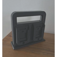 Battery Basket Carrier Caddy Holder for DeWalt 18v Batteries