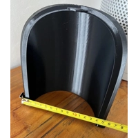 Outdoor CCTV Security Camera Rain Cover Protector Sun Shade Blink Black